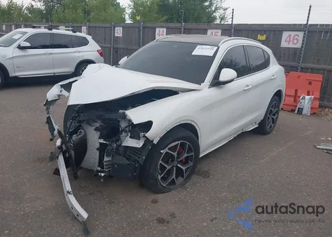 2021 Alfa Romeo Stelvio Ti Awd z USA, uszkodzony, nr VIN ZASPAKBN1M7D08122